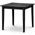 Rufford 2-4 Seater Extendable Dining Table - Black