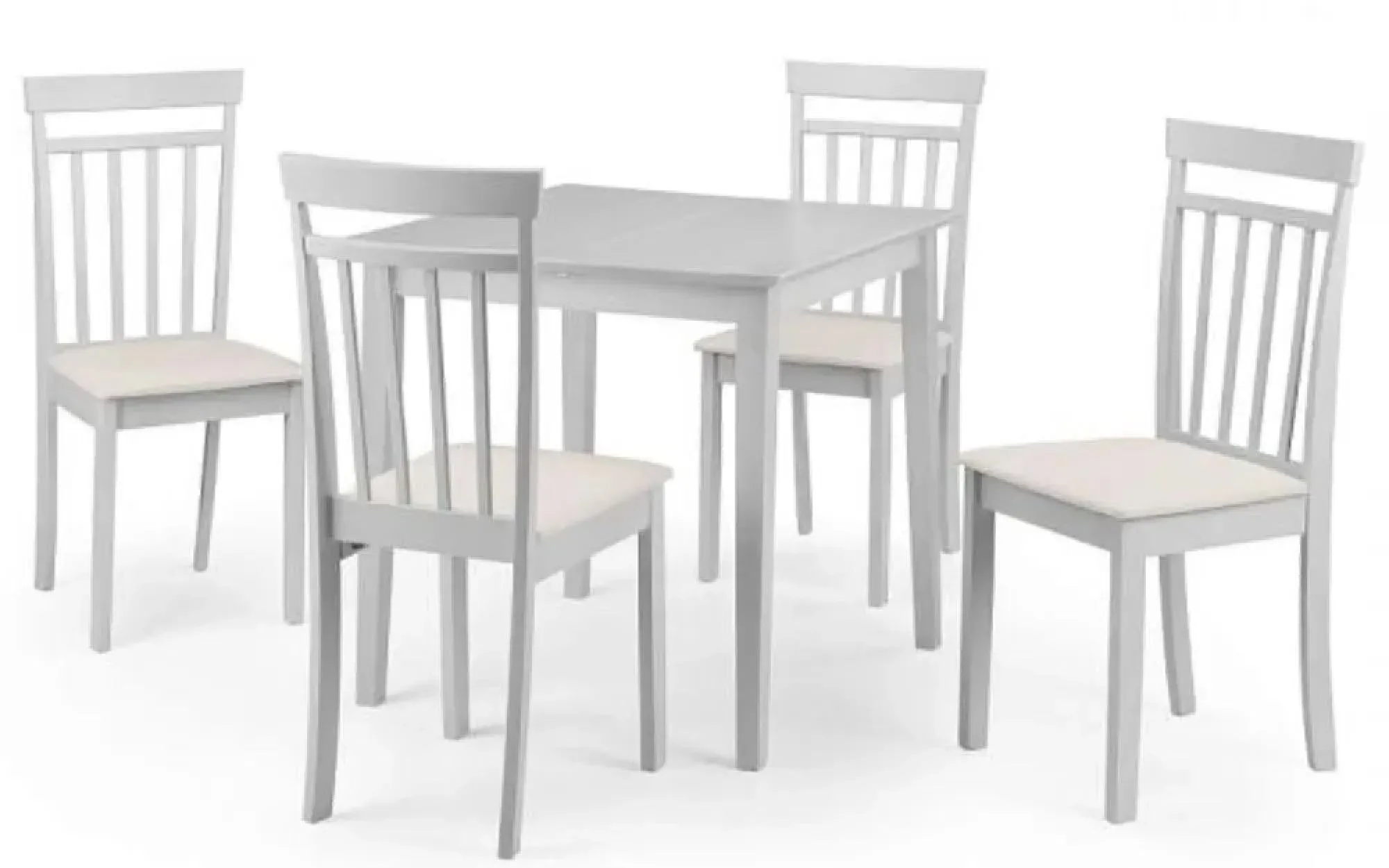 Rufford 2-4 Seater Extendable Dining Table - Grey