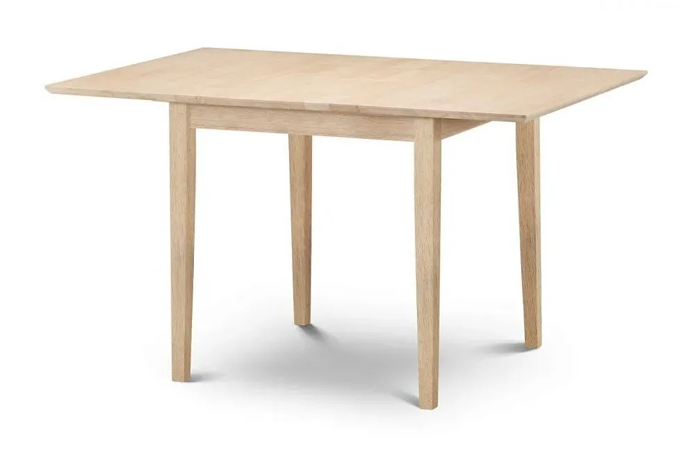 Rufford 2-4 Seater Extendable Dining Table - Oak Effect