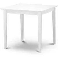 Rufford 2-4 Seater Extendable Dining Table - White