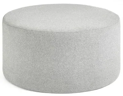 Seattle Round Footstool - Grey image