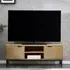 Sia Ribbed 2 Door TV Unit - Oak