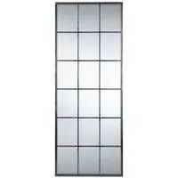 Somma Window Mirror - Pewter