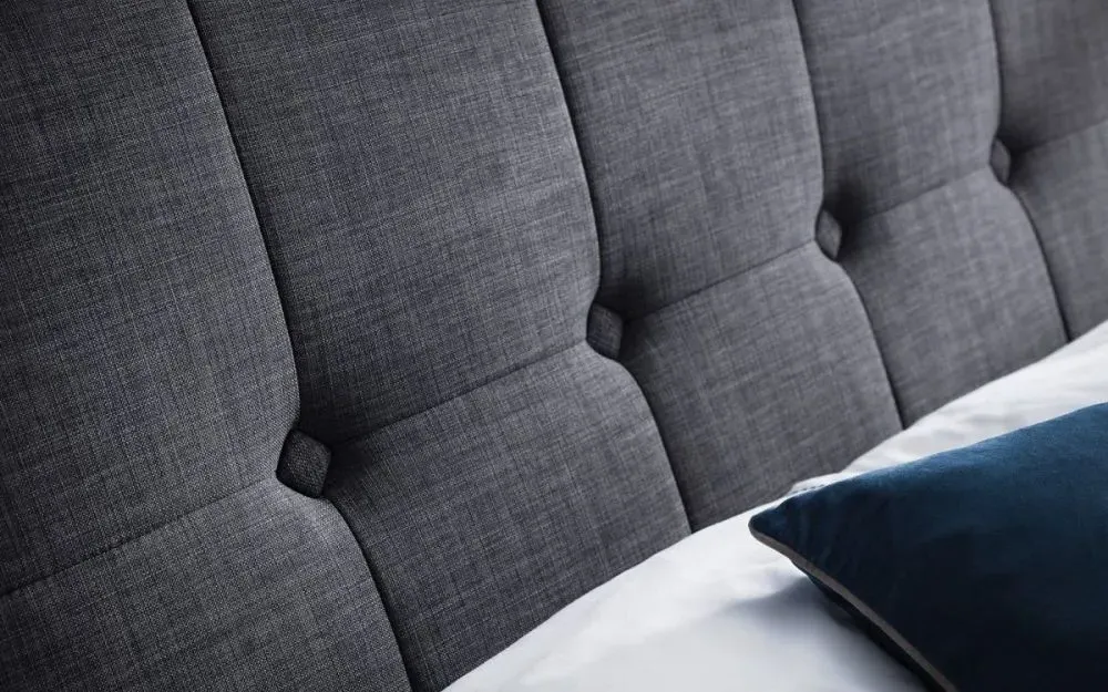 Sorrento Bed Frame - Grey Linen