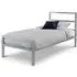Soto Metal Bed Frame - Silver