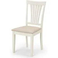 Stanmore Dining Chair Set of 2 - Ivory, Wood