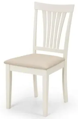 Stanmore Dining Chair Set of 2 - Ivory, Wood