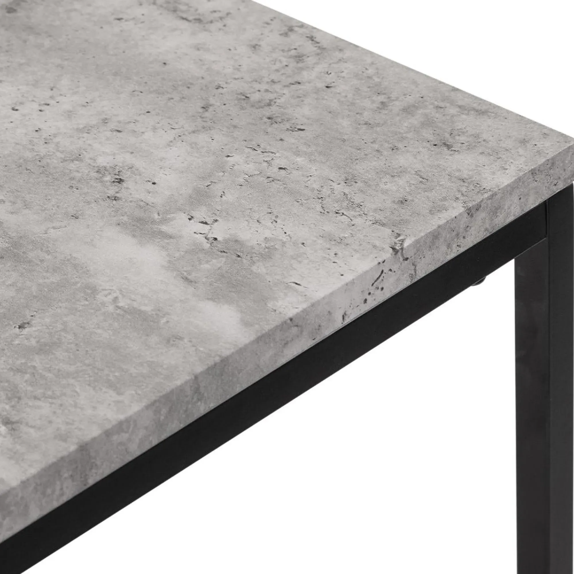 Staten 140cm TV Unit - Concrete Effect