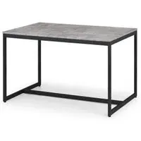 Staten 4-Seater Dining Table - Concrete Effect