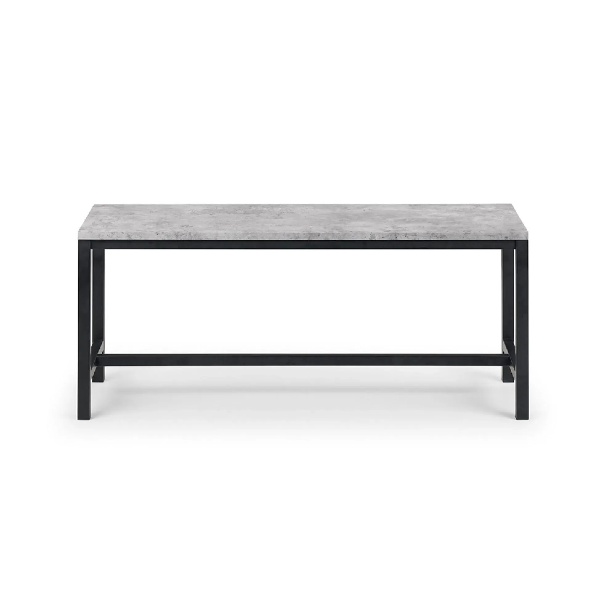 Staten Dining Bench - Concrete Effect