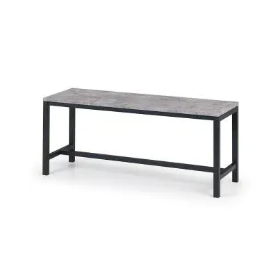 Staten Dining Bench - Concrete Effect image