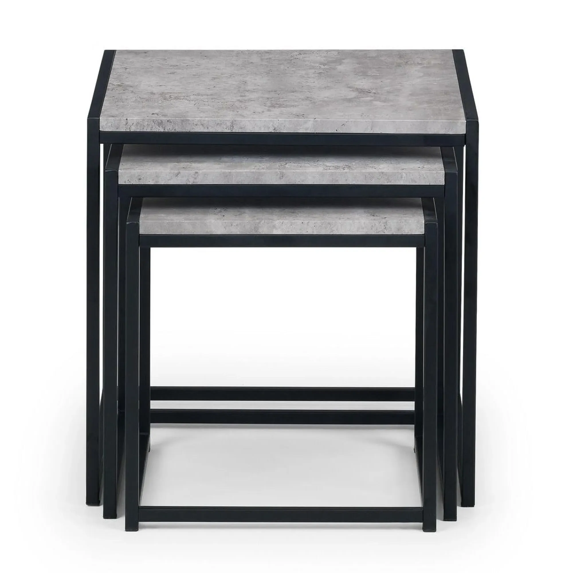 Staten Nest of 3 Tables - Concrete Effect
