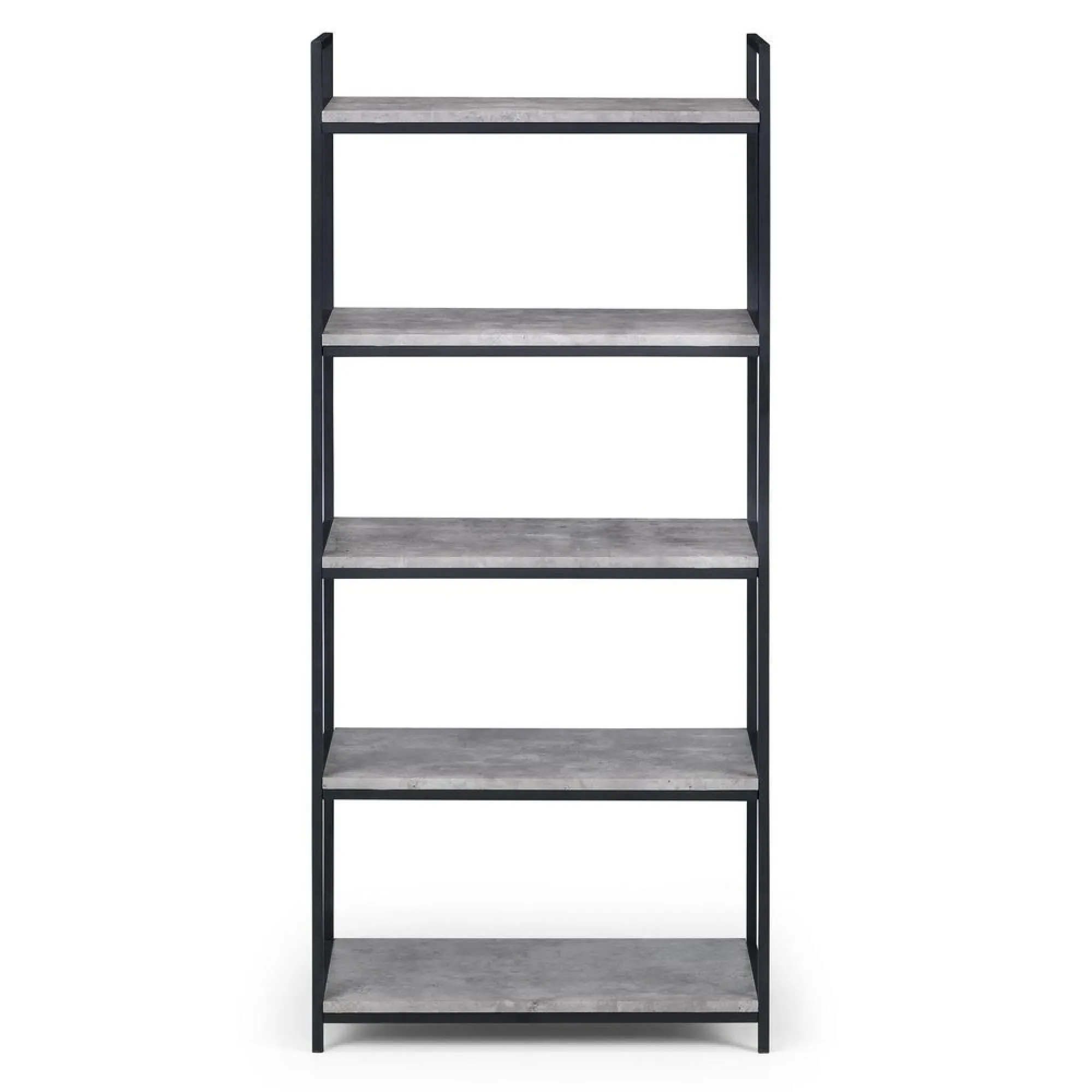 Staten Tall Bookcase - Concrete Effect