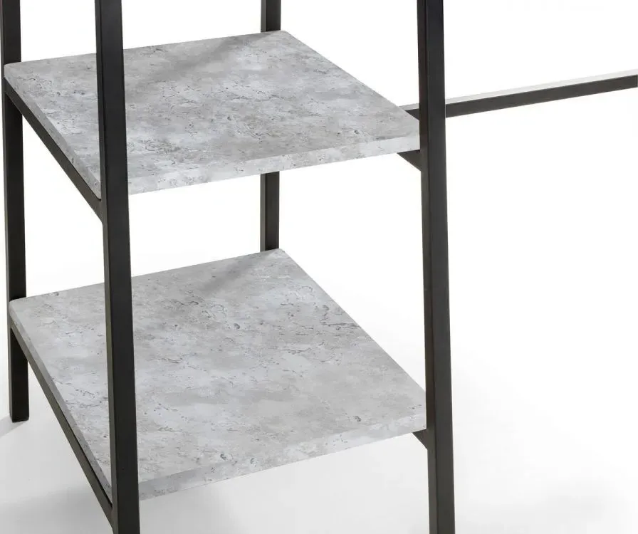 Staten Writing Desk - Concrete Effect