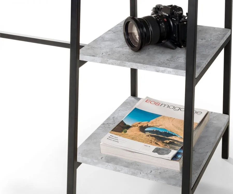 Staten Writing Desk - Concrete Effect