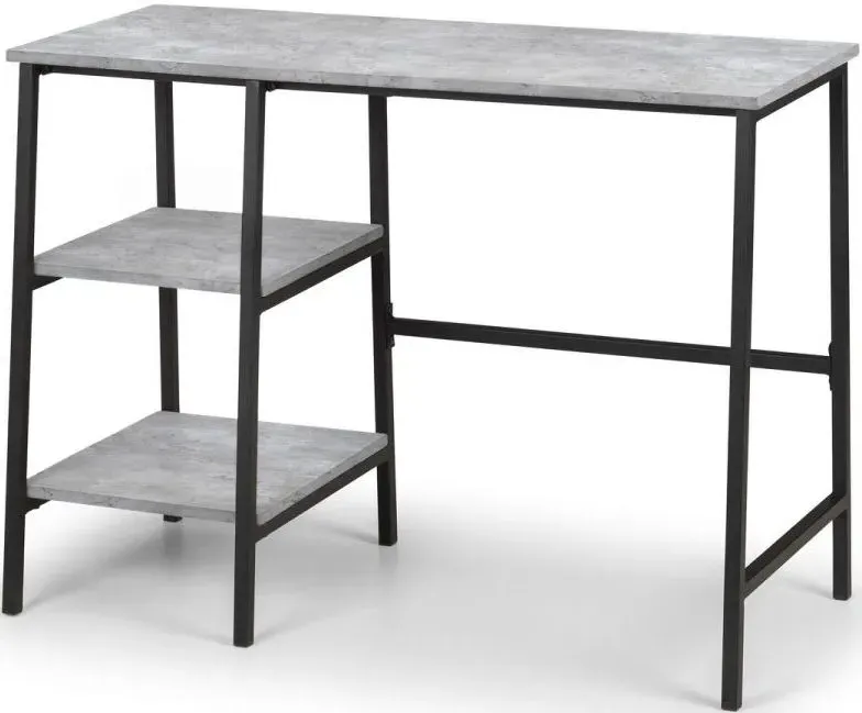 Staten Writing Desk - Concrete Effect