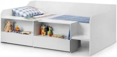 Stella Low Sleeper Bed - White image