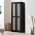 Sydney 2 Door Wardrobe - Black, Oak