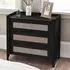 Sydney 3 Drawer Chest - Black, Oak