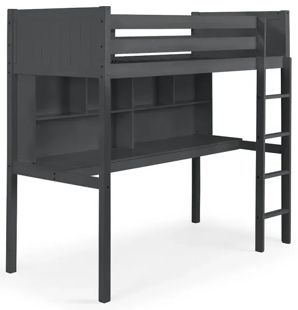 Titan High Sleeper Bed - Anthracite