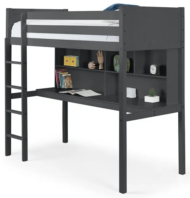 Titan High Sleeper Bed - Anthracite