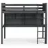 Titan High Sleeper Bed - Anthracite