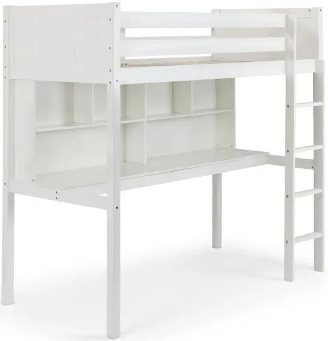 Titan High Sleeper Bed - White