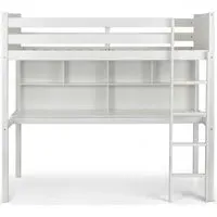 Titan High Sleeper Bed - White
