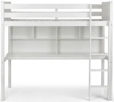 Titan High Sleeper Bed - White