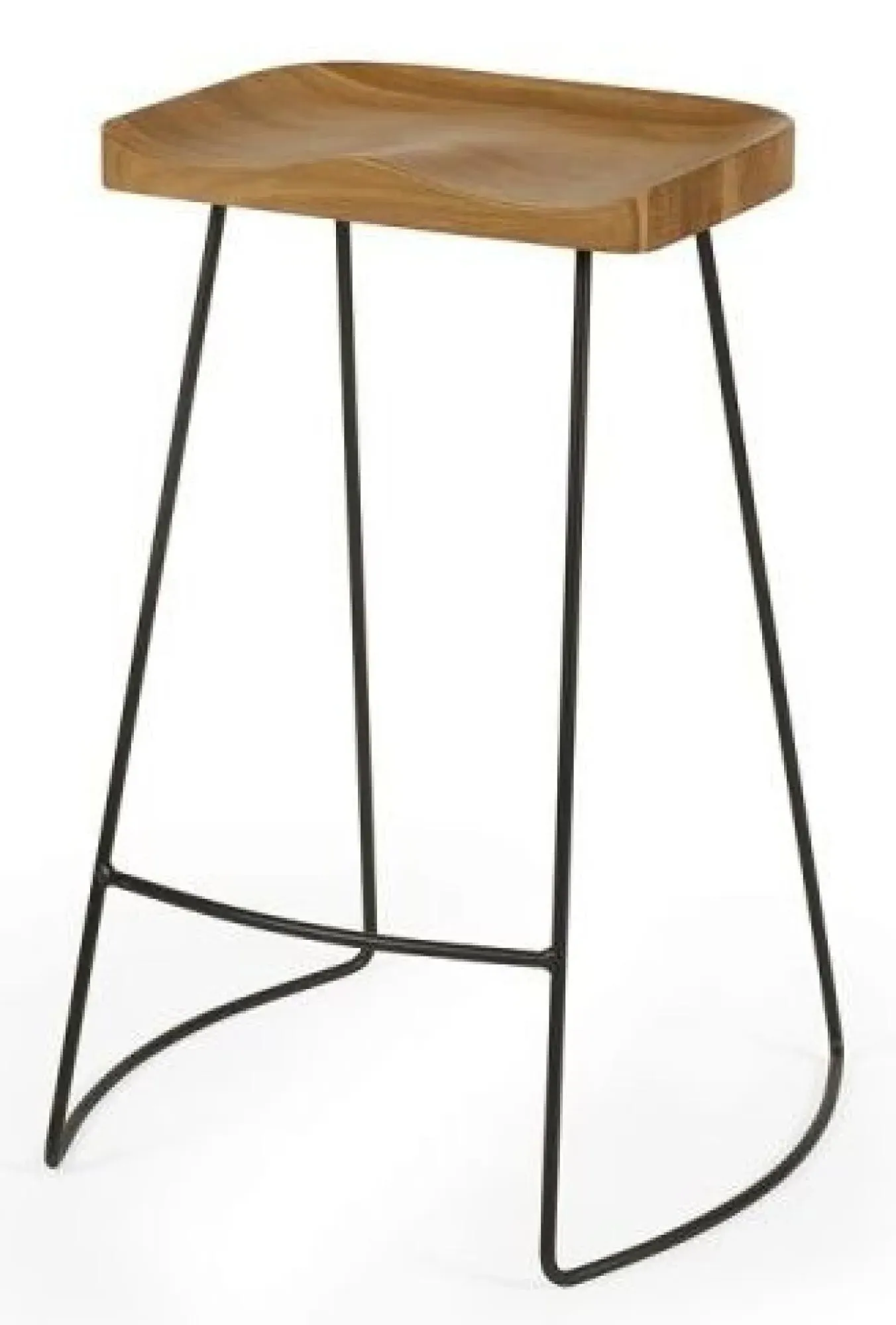 Travis Set of 2 Barstool - Brown
