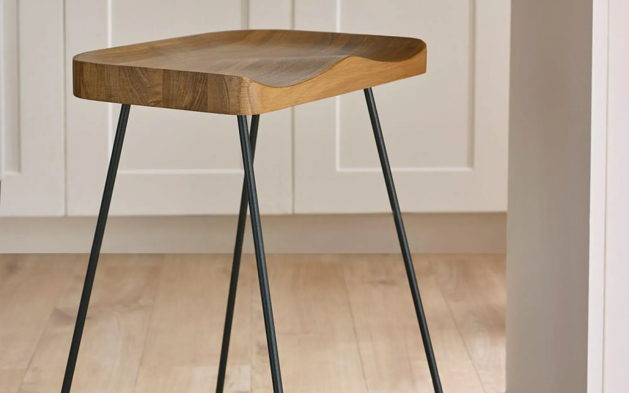 Travis Set of 2 Barstool - Brown