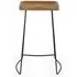 Travis Set of 2 Barstool - Brown