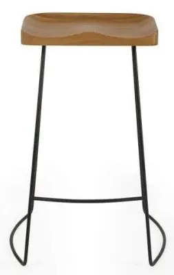 Travis Set of 2 Barstool - Brown image