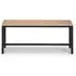 Tribeca Dining Bench - Sonoma Oak