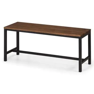 Tribeca Dining Bench - Walnut