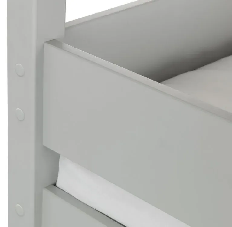 Trio 3 Level Bunk Bed - Grey