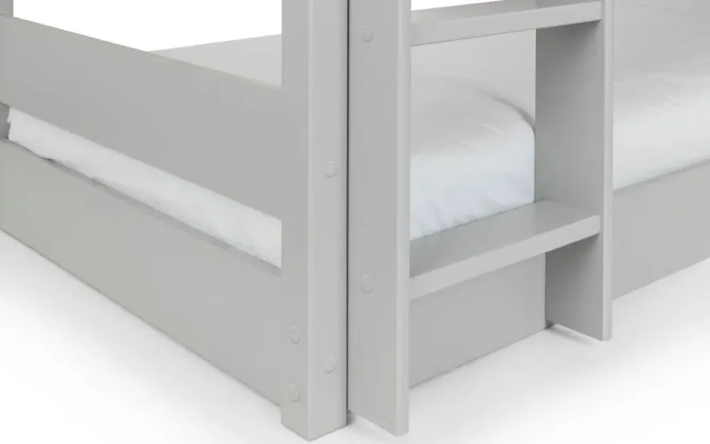 Trio 3 Level Bunk Bed - Grey