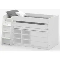 Vespa Midsleeper Bed - White