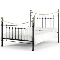 Victoria Metal Bed Frame - Black