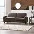 Vivo 3-Seater Sofa - Brown, Faux Leather