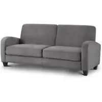 Vivo 3-Seater Sofa - Grey, Chenille