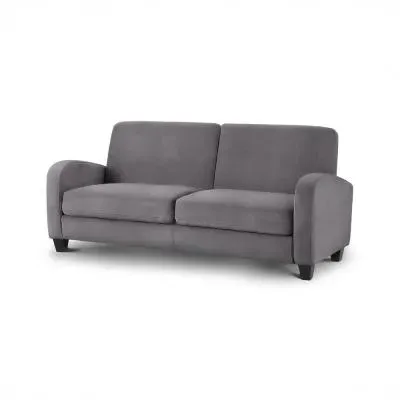 Vivo 3-Seater Sofa - Grey, Chenille