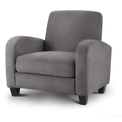 Vivo Armchair - Grey, Chenille