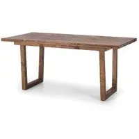 Woburn Reclaimed Pine 6-Seater Dining Table - Brown