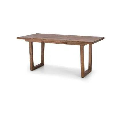 Woburn Reclaimed Pine 6-Seater Dining Table - Brown