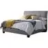 Accent Marbella Ottoman Storage Bed - Grey, Fabric