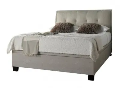 Accent Ottoman Storage Bed - Oatmeal, Fabric image