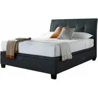 Accent Ottoman Storage Bed - Slate, Fabric