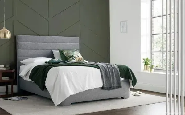 Appleby Ottoman Storage Bed - Marbella Grey, Fabric