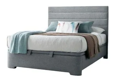 Appleby Ottoman Storage Bed - Marbella Grey, Fabric image